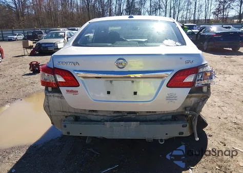 2015 Nissan Sentra Sv z USA, uszkodzony, nr VIN 3N1AB7APXFY358453
